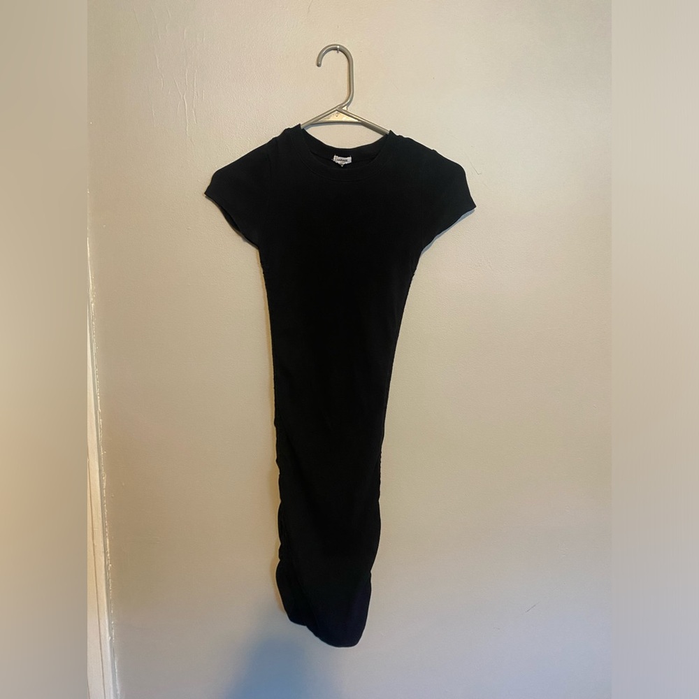 Garage Bodycon Crewneck Dress